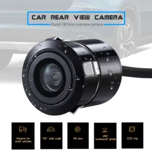 câmera de ré 4 leds visão noturna