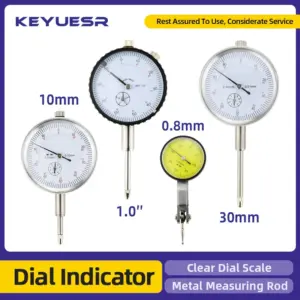 indicador de dial 0-10mm 0.01mm