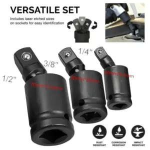 adaptador de soquete articulado 360 graus
