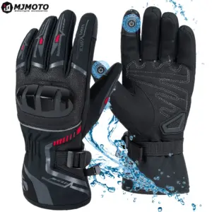 luvas motocicleta inverno impermeáveis touchscreen