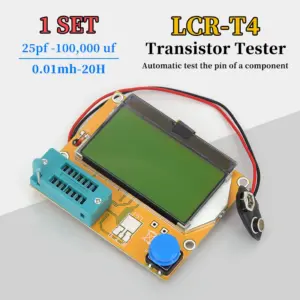 medidor transistor tester lcr-t4 diodo capacitancia indutancia