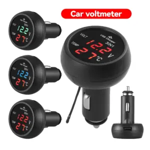 carregador automotivo 3 em 1 12/24V
