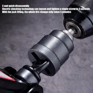 adaptador broca macaco tesoura automotivo