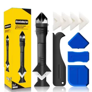 kit raspador silicone calafetagem