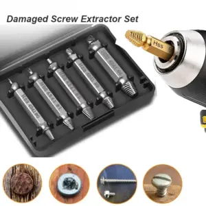 kit extrator parafusos danificados