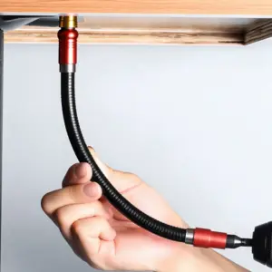 Haste de Extensao Flexivel para Brocas Magnetica Hexagonal
