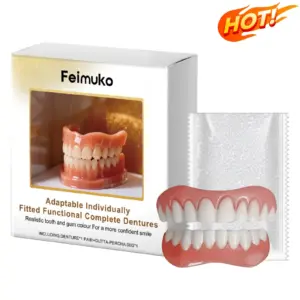 kit de silicone para dentaduras