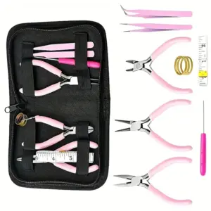 conjunto de alicates e ferramentas para anéis