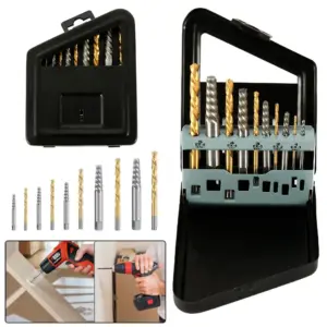 kit extrator de parafuso danificado