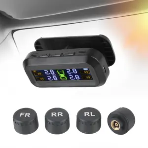 monitor de pressão pneus tpms solar