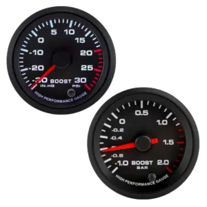 medidor de pressão de turbo 52mm 12v