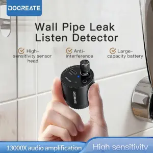 detector vazamento tubulação som