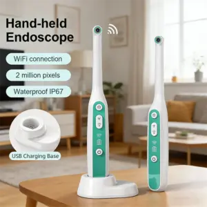 câmera endoscópica visual wi-fi