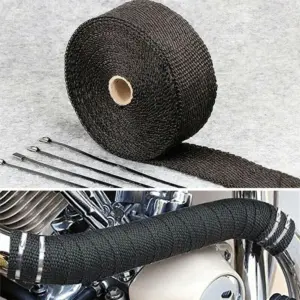 fita térmica escape fibra vidro 5m