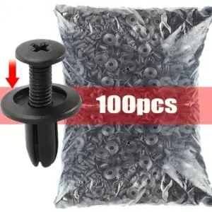 rebite de plástico 8mm para-choque