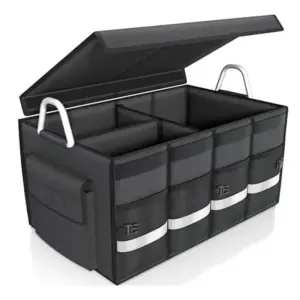 organizador de porta-malas dobrável