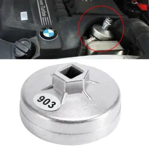 Chave de filtro de óleo 74mm 14 dentes para BMW Audi Benz