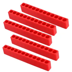 organizador de chaves de fenda 12 furos haste hexagonal 1/4