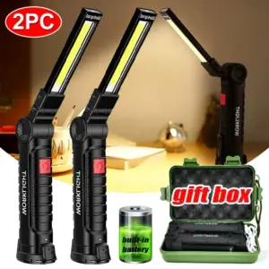 lanterna led cob recarregável
