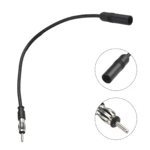 cabo extensor antena rádio automotivo 30cm