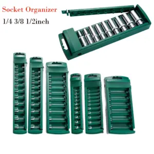 organizador de soquetes 1/4 3/8 1/2
