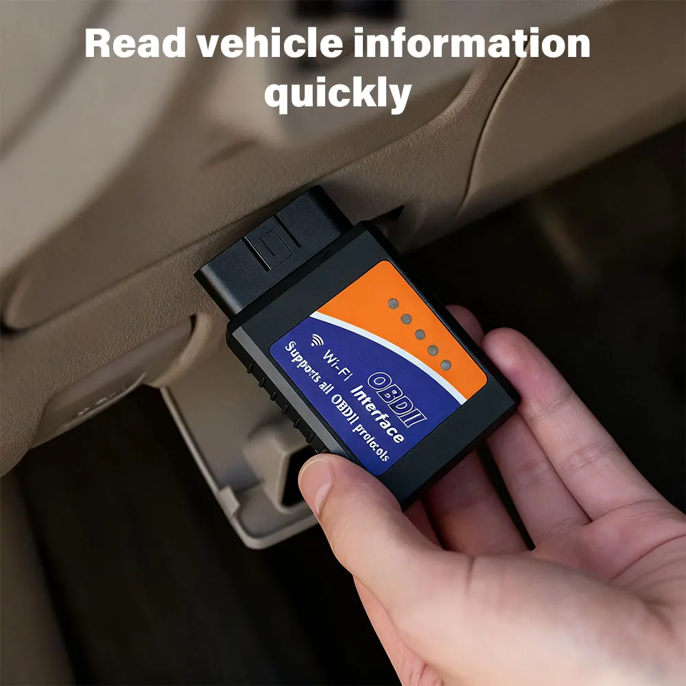 Scanner OBD2 Bluetooth ELM327 V1.5 para Android iOS - Imagem 5