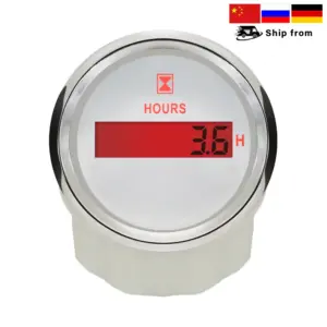 medidor de hora digital 52mm 9-32v
