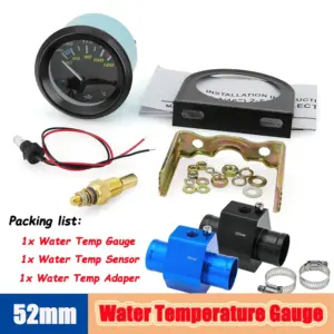 manômetro temperatura água 52mm