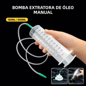 seringa extratora de óleo 500ml