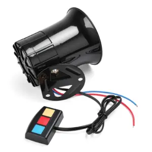 buzina automotiva sirene 12v