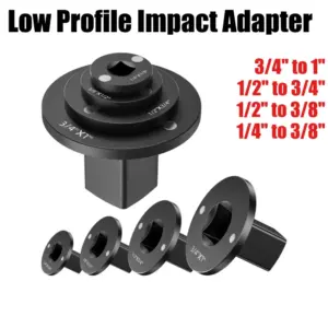 kit adaptadores soquete impacto aço cr-moly