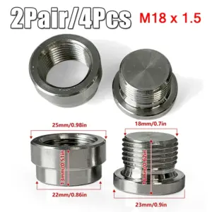 kit sensor oxigênio bung plug m18x1.5