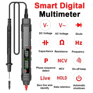 multímetro digital 6000 contagens