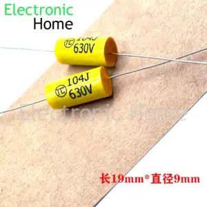 capacitor filme cbb mkp 0.1uf 630v axial