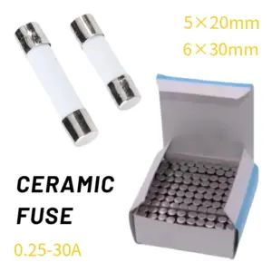 fusível cerâmico 250v