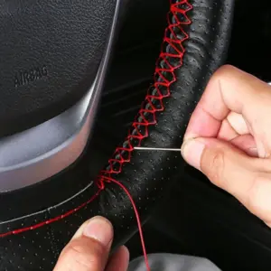 capa de volante couro artificial 38cm