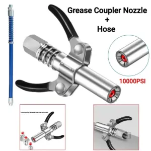 acoplador de graxa 10000 psi npt 1/8