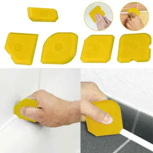kit ferramentas raspador selante silicone
