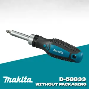 chave de fenda catraca magnetica makita d-58833