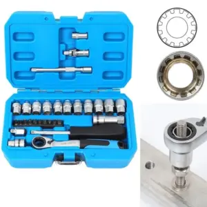 kit chave soquete catraca 29 peças