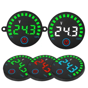 indicador de bateria led 7-55v