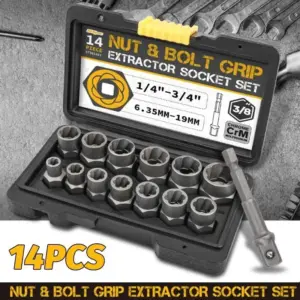 kit extrator parafuso danificado