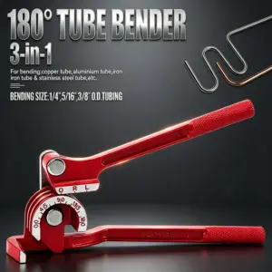 dobrador de tubos manual 1/4 5/16 3/8