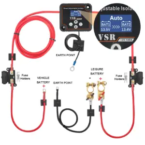 isolador de bateria dupla 12v 140a