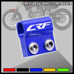 suporte mangueira freio dianteiro honda crf