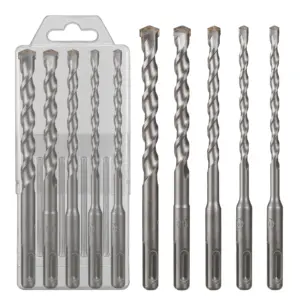jogo brocas sds plus concreto 6-12mm