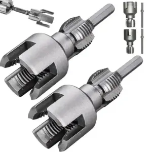 ferramenta rosqueamento tubos pvc broca elétrica