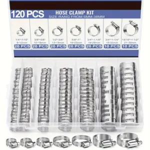 kit braçadeiras mangueira aço inoxidável