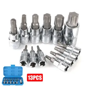 jogo soquete torx 13 peças