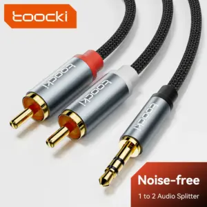 cabo p2 3.5mm para 2rca 0.5m